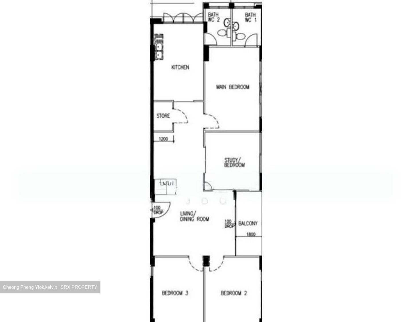Blk 552 Choa Chu Kang Street 52 (Choa Chu Kang), HDB 5 Rooms #634081281